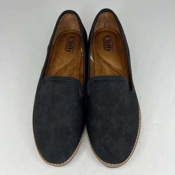 Cliffs by White Mountain Womens C30525 Dallis Black Slip On Size 8.5 M Loafers - Picture 4 of 11